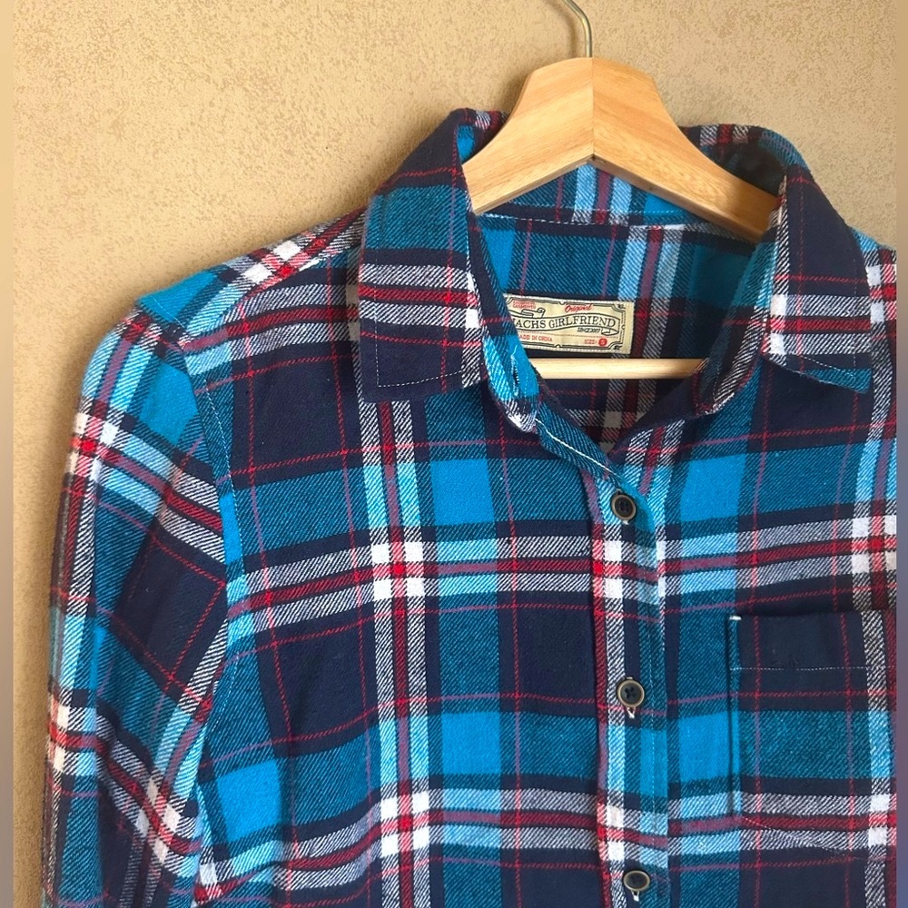 Jachs Girlfriend Original Womens Flannel Shirt